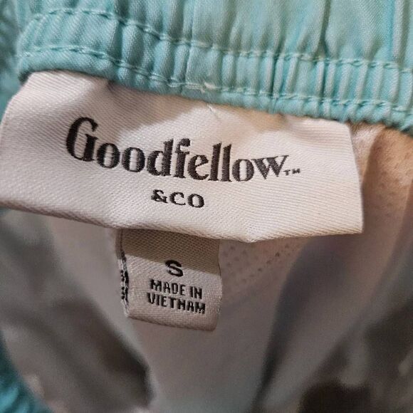 Goodfellow & Co Blue Floral Men Shorts Size Small - Picture 5 of 6